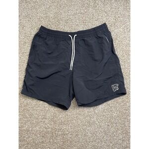 Empyre Shorts Mens M Black Nylon Relax Fit VTG